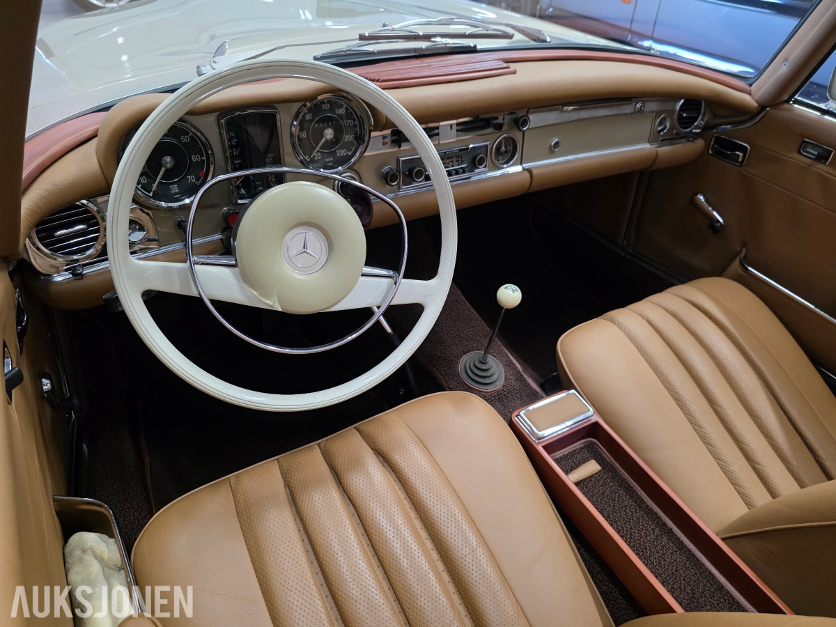 1970 Mercedes-Benz 280 SL Pagode nyrestaurert 48261 KM