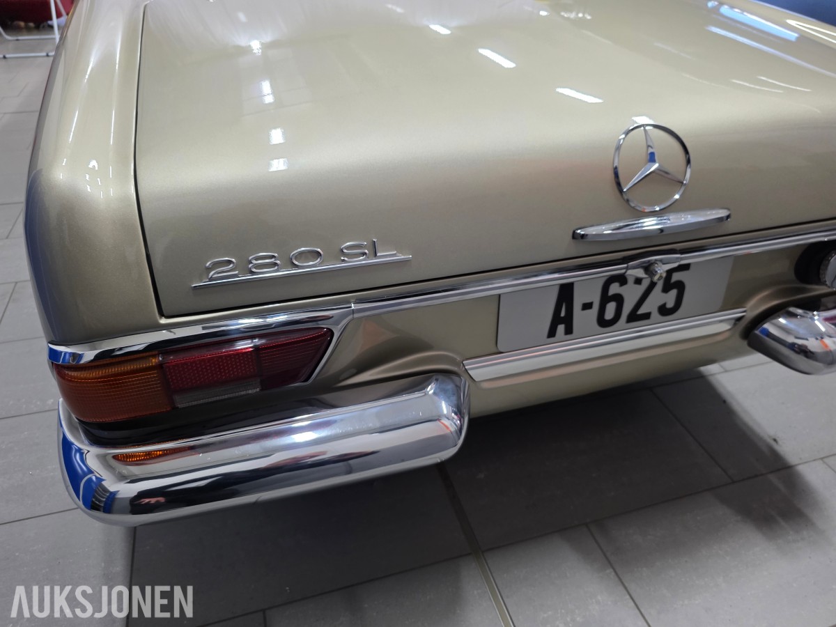 1970 Mercedes-Benz 280 SL Pagode nyrestaurert 48261 KM