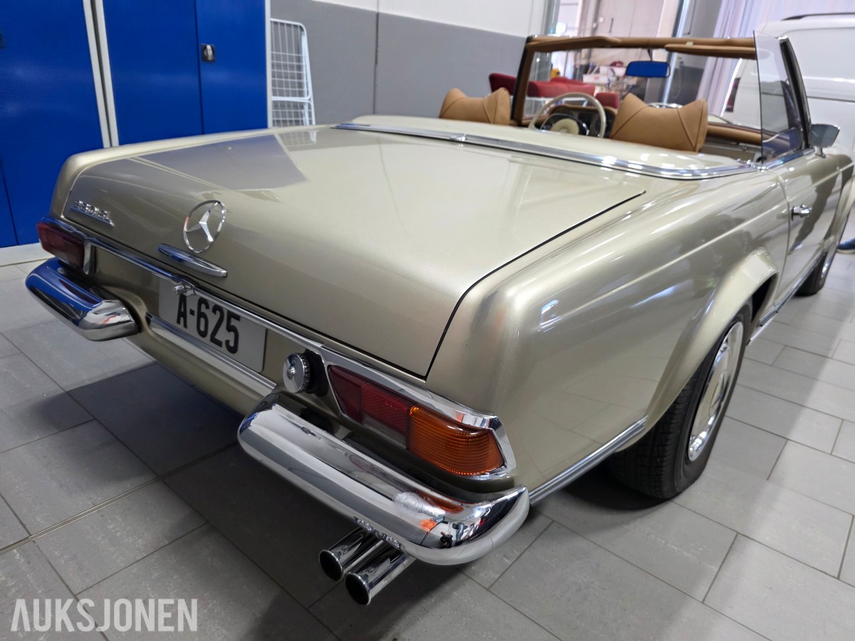 1970 Mercedes-Benz 280 SL Pagode nyrestaurert 48261 KM