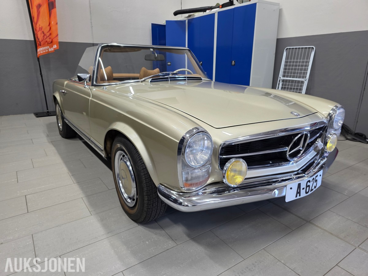 1970 Mercedes-Benz 280 SL Pagode nyrestaurert 48261 KM