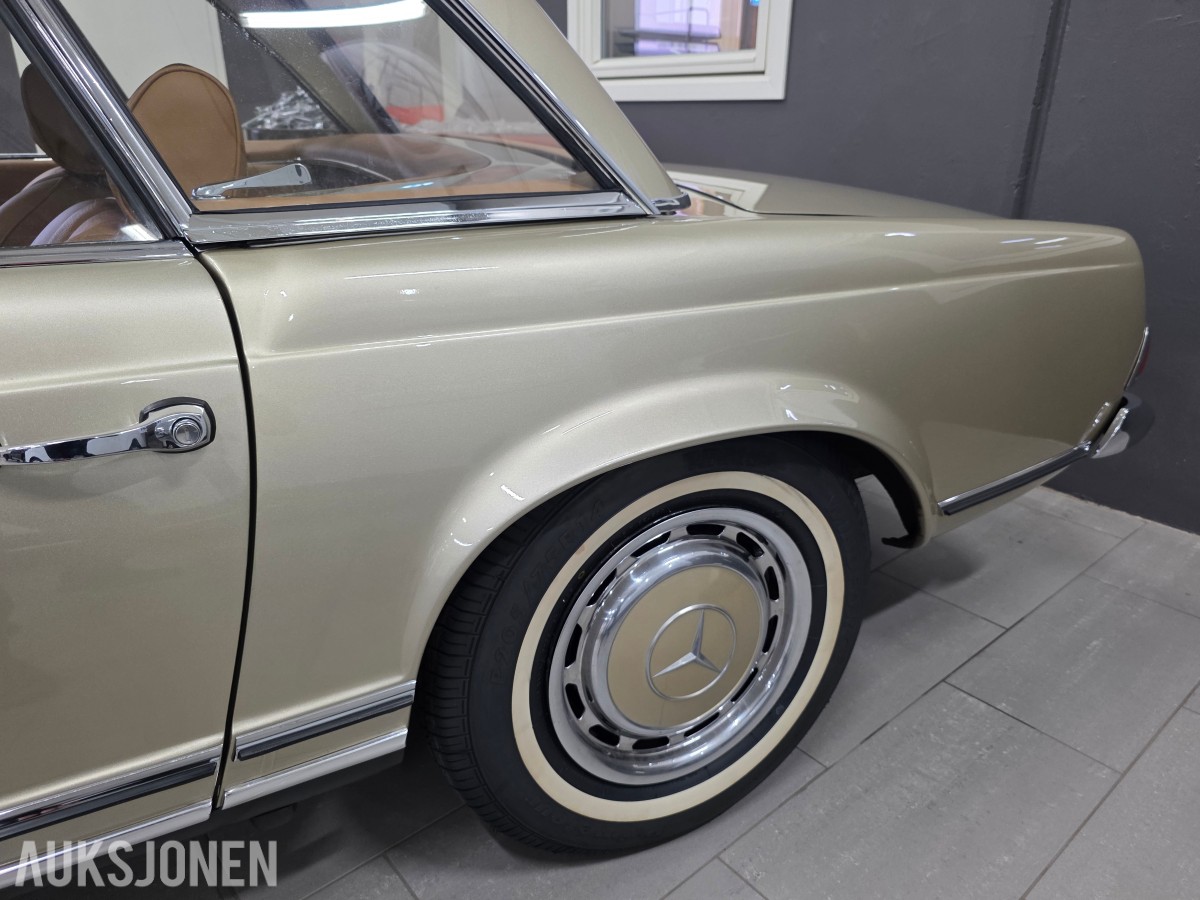 1970 Mercedes-Benz 280 SL Pagode  48388 KM matching numbers tidløs klassiker
