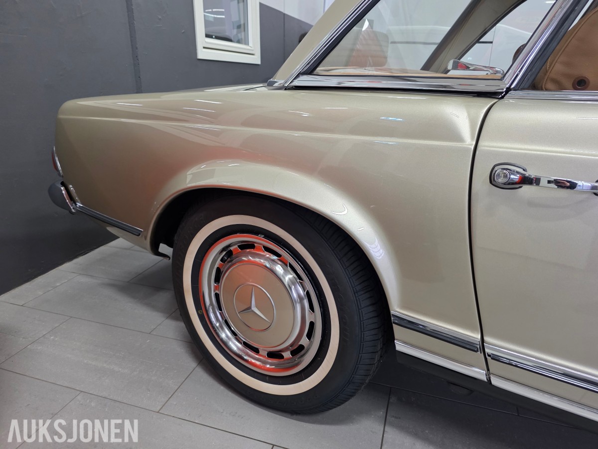 1970 Mercedes-Benz 280 SL Pagode  48388 KM matching numbers tidløs klassiker