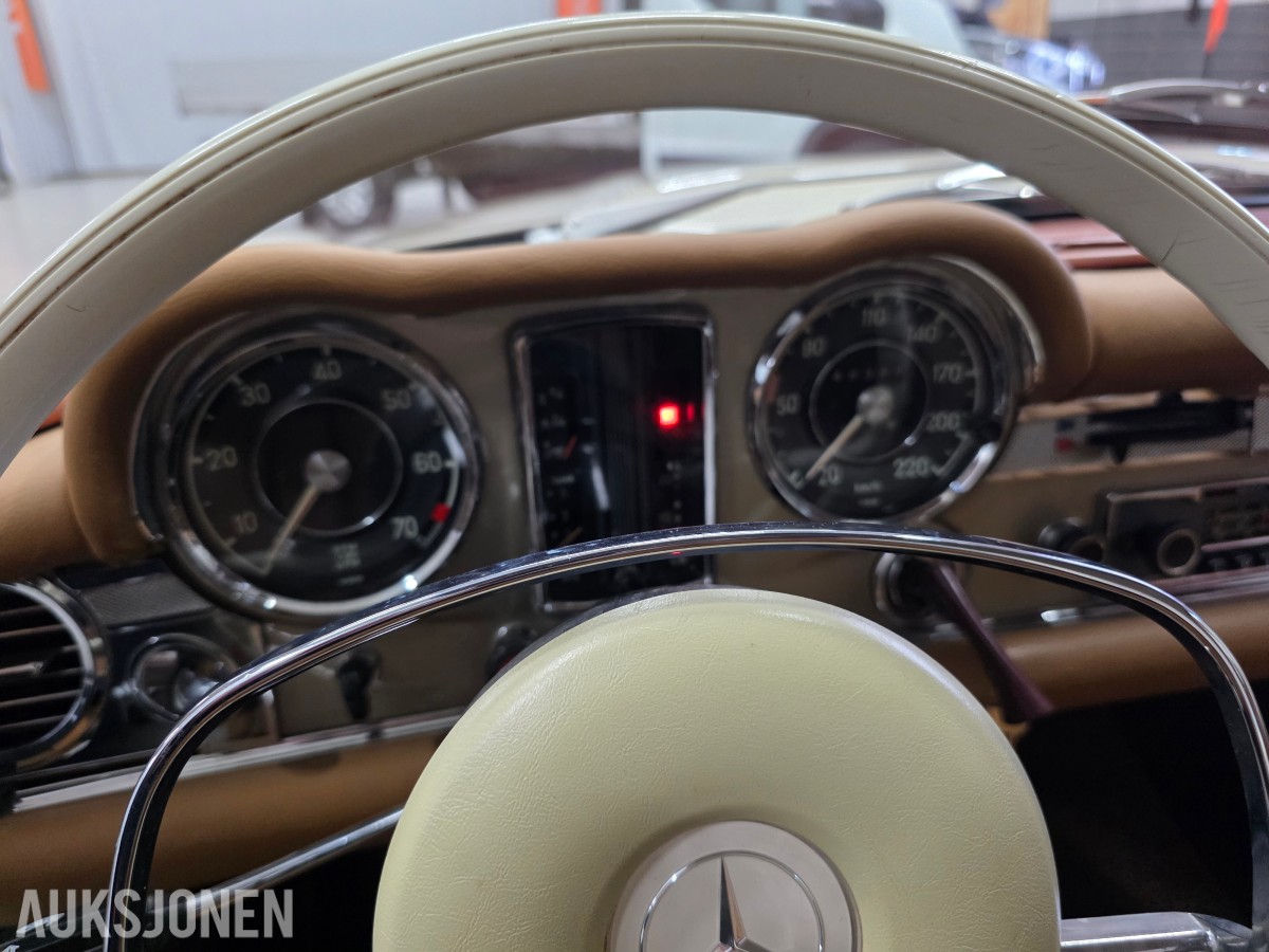 1970 Mercedes-Benz 280 SL Pagode  48388 KM matching numbers tidløs klassiker