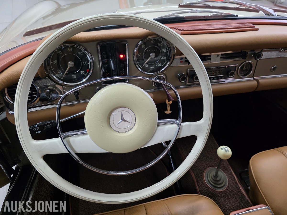1970 Mercedes-Benz 280 SL Pagode  48388 KM matching numbers tidløs klassiker