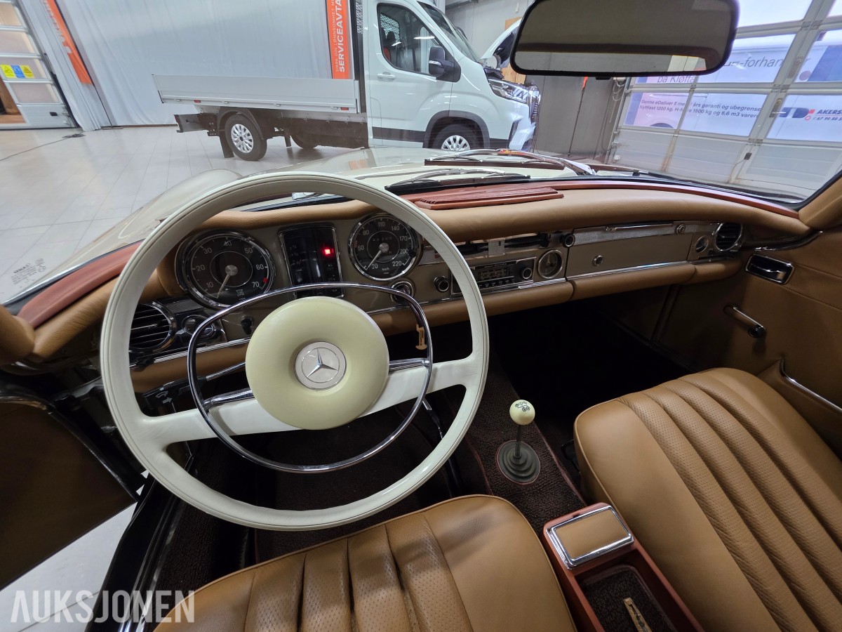 1970 Mercedes-Benz 280 SL Pagode  48388 KM matching numbers tidløs klassiker