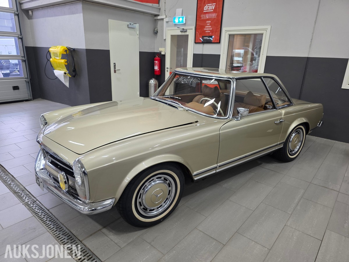 1970 Mercedes-Benz 280 SL Pagode  48388 KM matching numbers tidløs klassiker