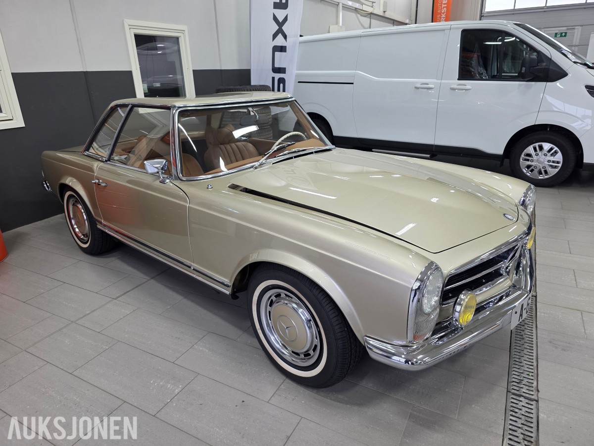 1970 Mercedes-Benz 280 SL Pagode  48388 KM matching numbers tidløs klassiker