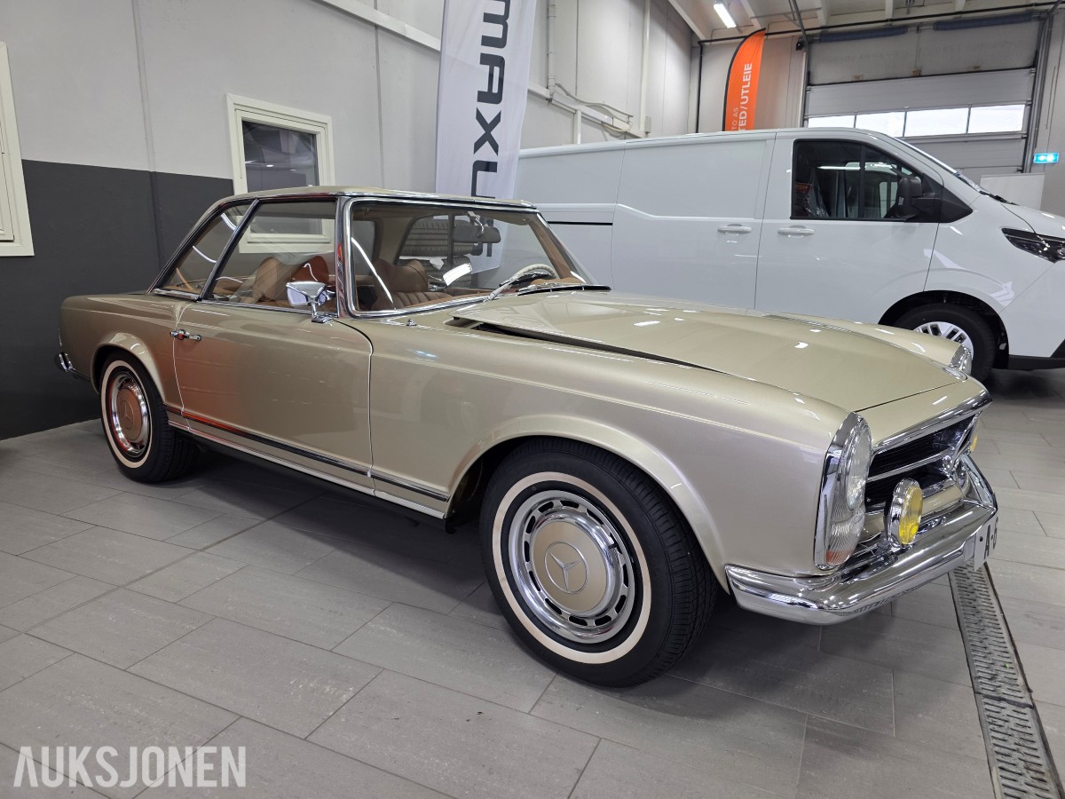 1970 Mercedes-Benz 280 SL Pagode  48388 KM matching numbers tidløs klassiker