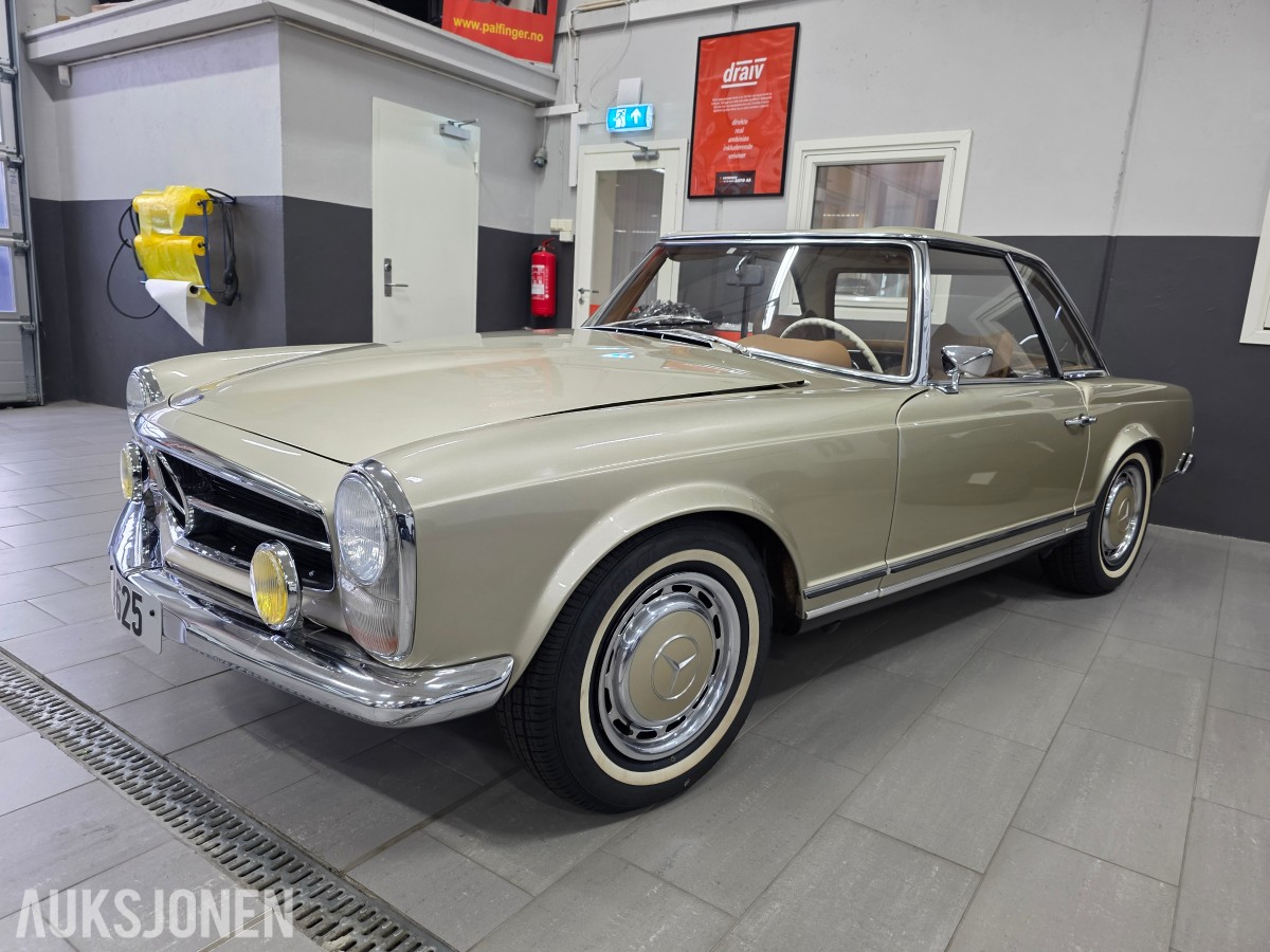 1970 Mercedes-Benz 280 SL Pagode  48388 KM matching numbers tidløs klassiker