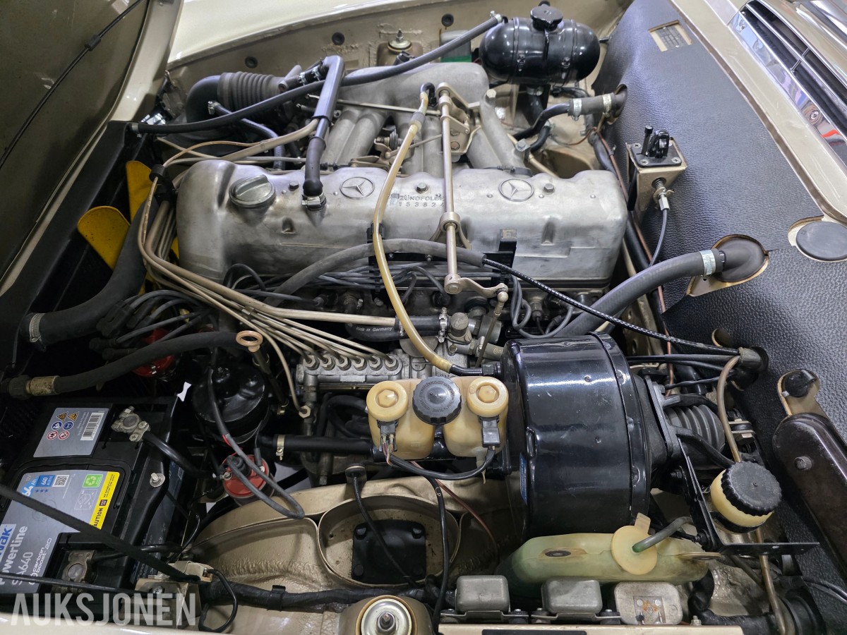 1970 Mercedes-Benz 280 SL Pagode  48388 KM matching numbers tidløs klassiker