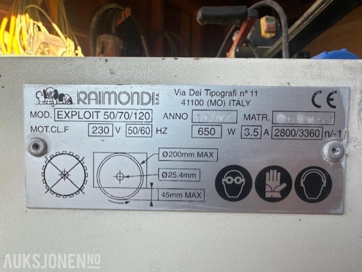 2007 Raimondi Exploit 70