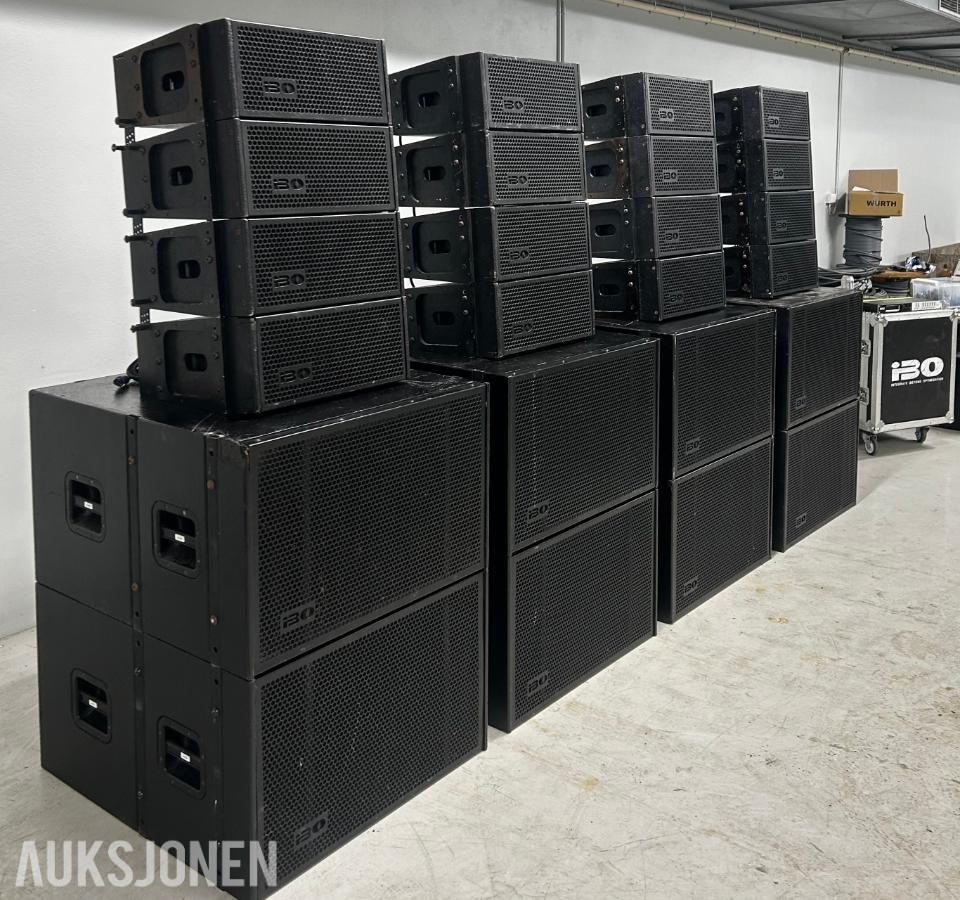 Komplett IBO lydanlegg Line Array