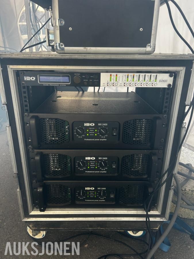 Komplett IBO lydanlegg Line Array