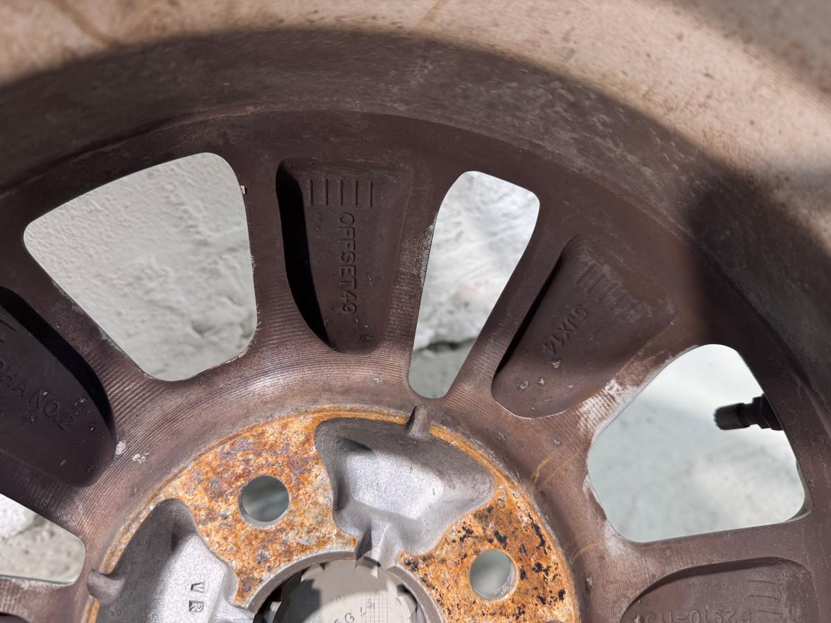 4 stk. Kia originalfelger med sommerdekk – 165/60 R14