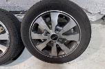 4 stk. Kia originalfelger med sommerdekk – 165/60 R14