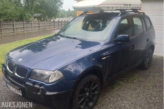 2004 BMW X3 3.0D XDrive Automat, Cruisekontroll, Hengerfeste, EU ok til 10.2027