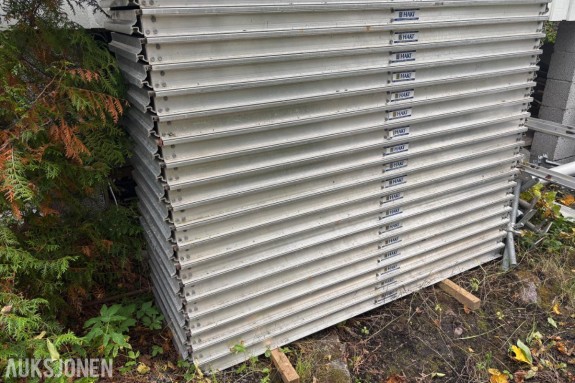 HAKI alu rammestillas - GULV 2 M GULVPAKKE 19 STK