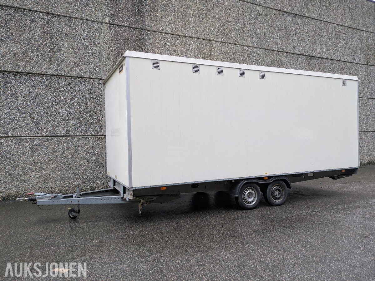 2019 Scanvogn 570 mannskapsvogn, pauserom, dusj, toalett og garderobe