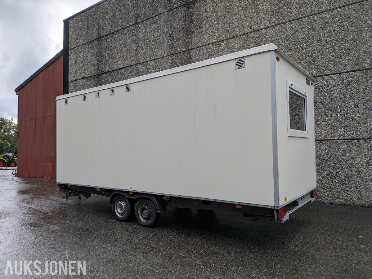 2019 Scanvogn 570 mannskapsvogn, pauserom, dusj, toalett og garderobe