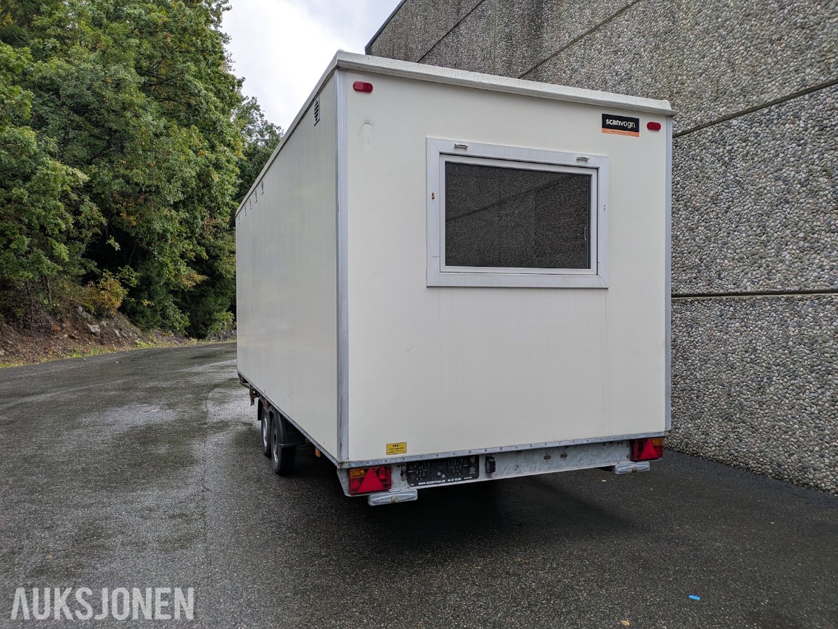 2019 Scanvogn 570 mannskapsvogn, pauserom, dusj, toalett og garderobe