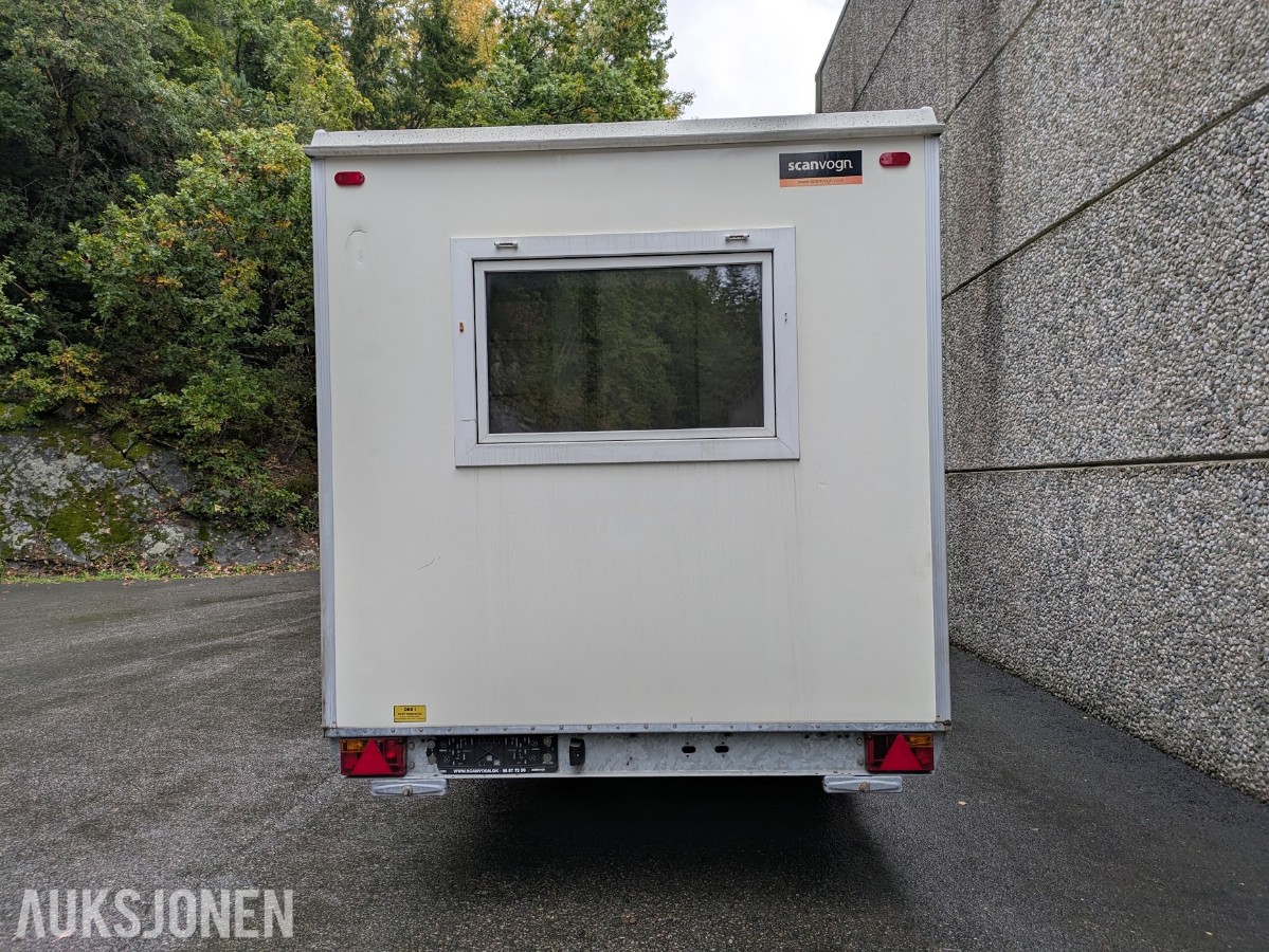2019 Scanvogn 570 mannskapsvogn, pauserom, dusj, toalett og garderobe