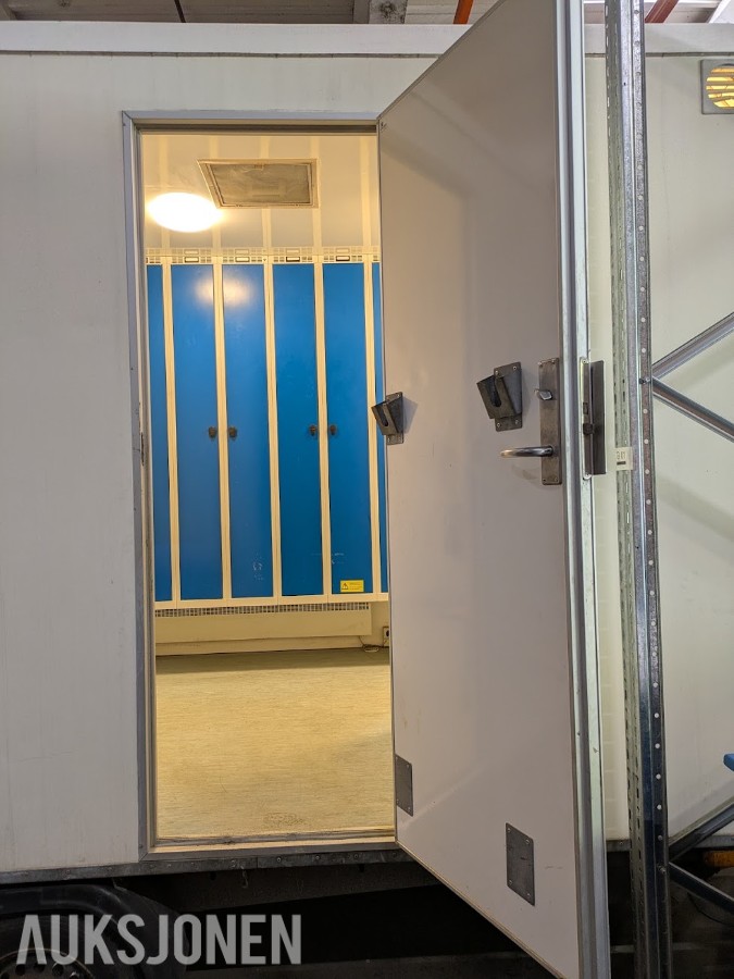 2019 Scanvogn 570 mannskapsvogn, pauserom, dusj, toalett og garderobe
