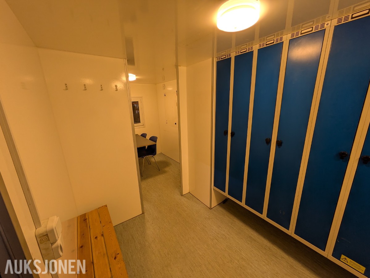 2019 Scanvogn 570 mannskapsvogn, pauserom, dusj, toalett og garderobe