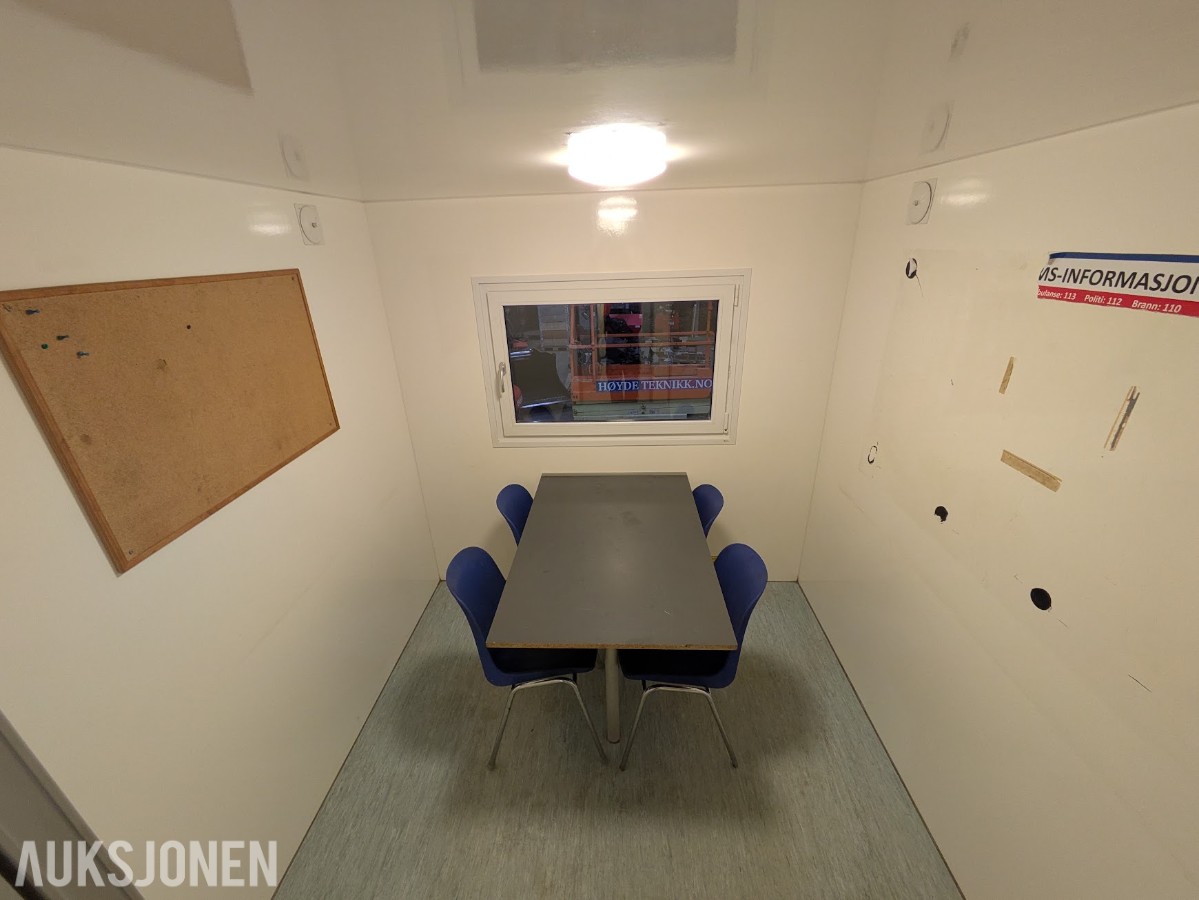 2019 Scanvogn 570 mannskapsvogn, pauserom, dusj, toalett og garderobe