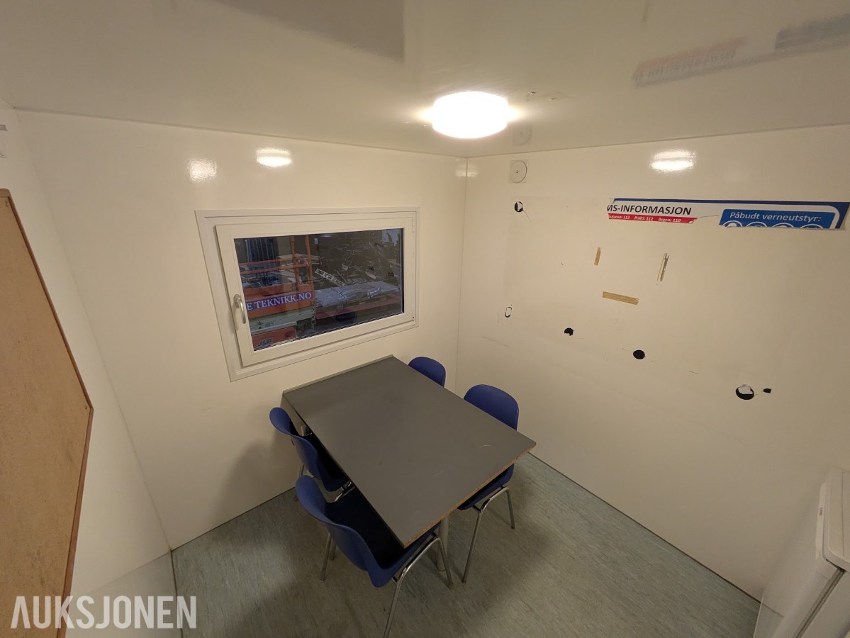 2019 Scanvogn 570 mannskapsvogn, pauserom, dusj, toalett og garderobe