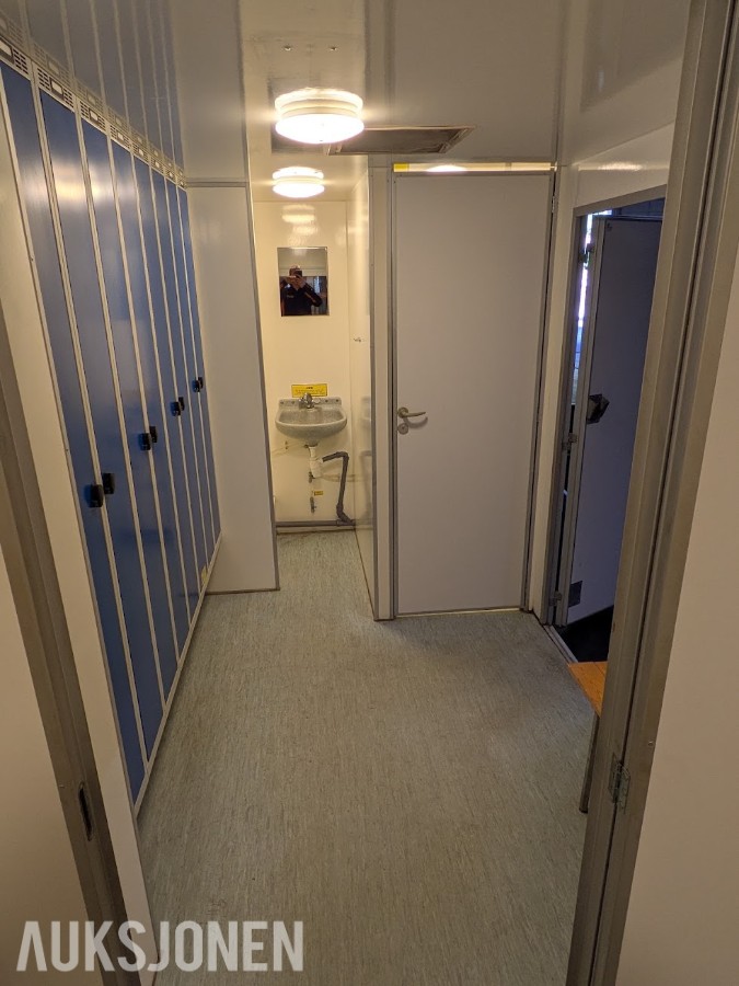 2019 Scanvogn 570 mannskapsvogn, pauserom, dusj, toalett og garderobe