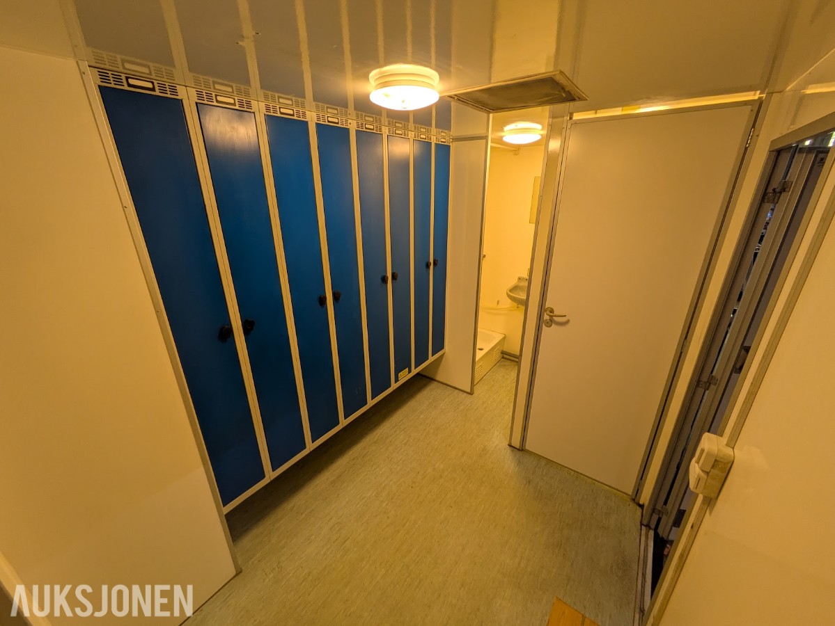 2019 Scanvogn 570 mannskapsvogn, pauserom, dusj, toalett og garderobe