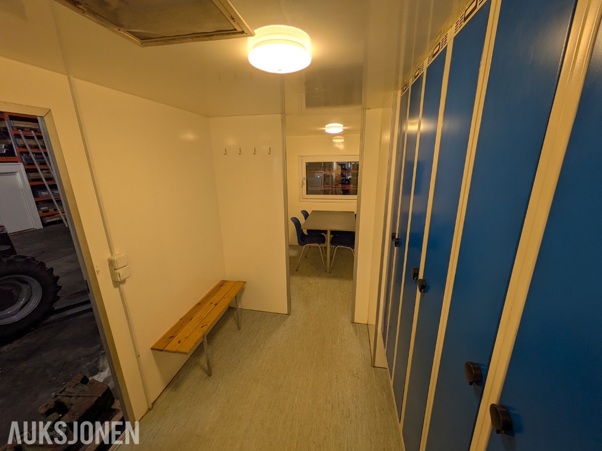 2019 Scanvogn 570 mannskapsvogn, pauserom, dusj, toalett og garderobe