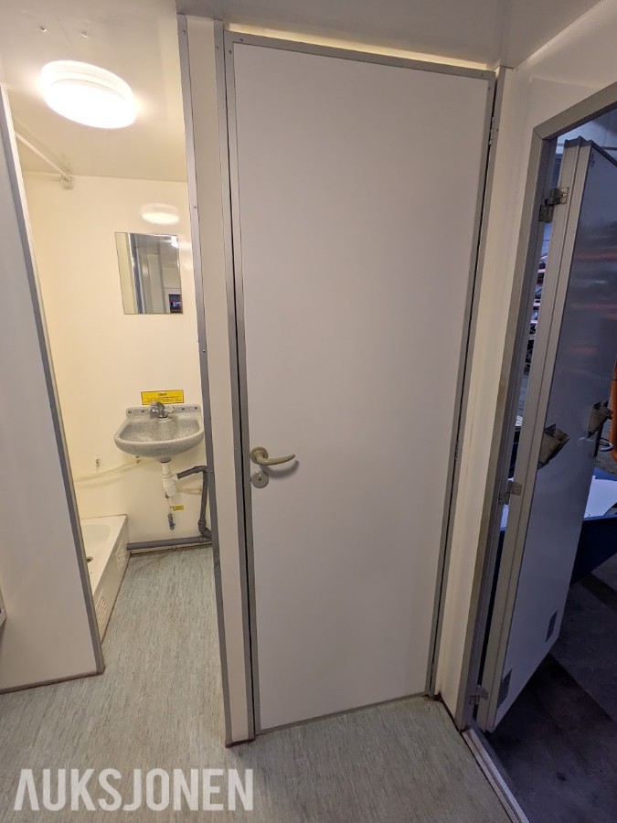 2019 Scanvogn 570 mannskapsvogn, pauserom, dusj, toalett og garderobe