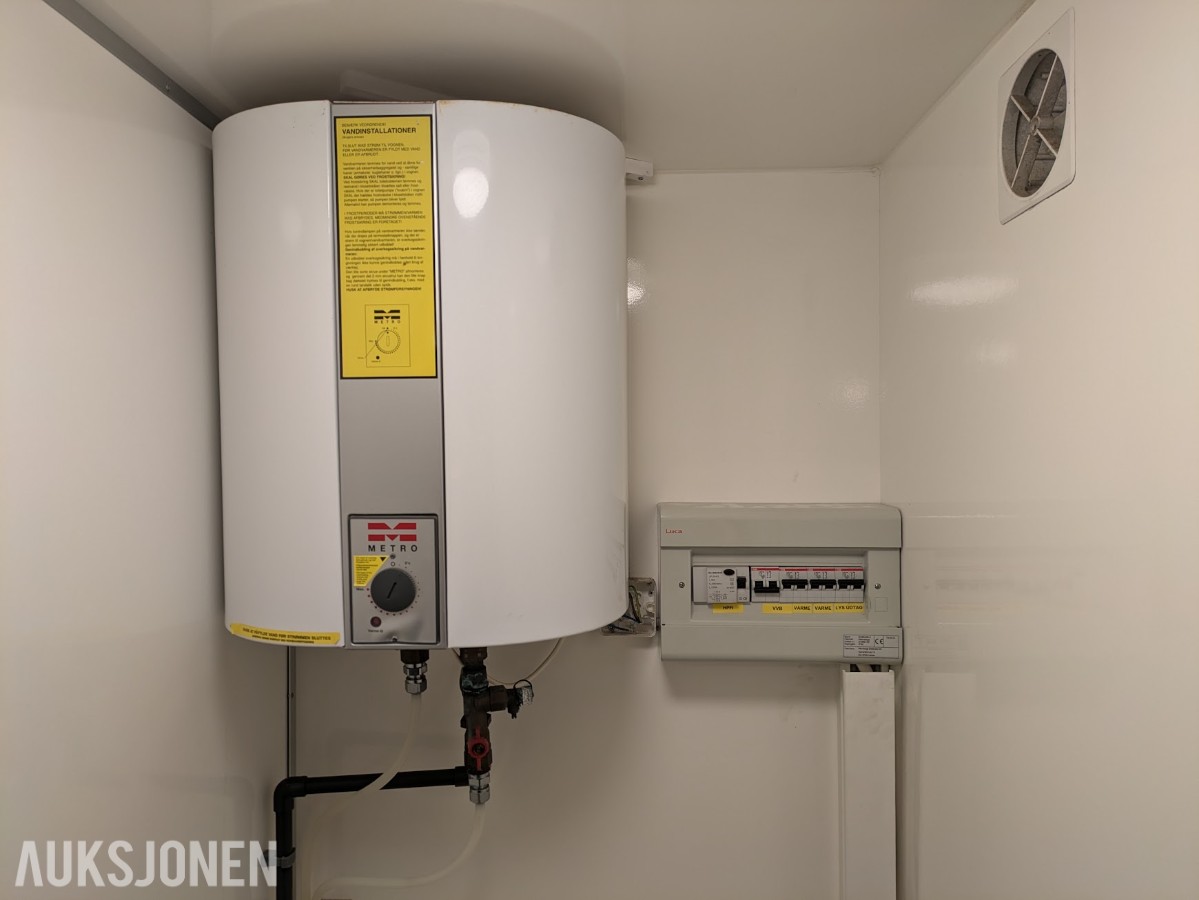 2019 Scanvogn 570 mannskapsvogn, pauserom, dusj, toalett og garderobe