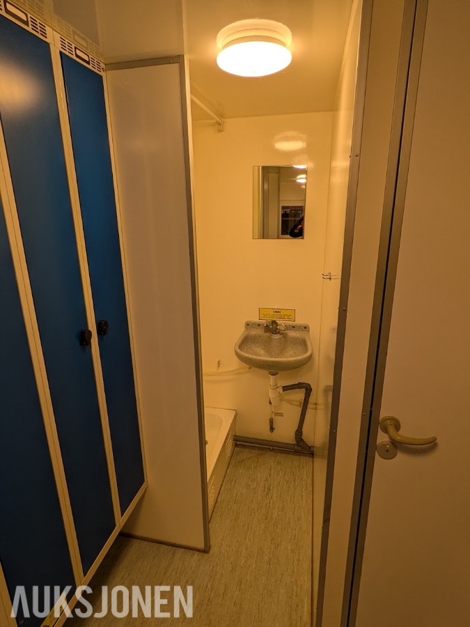 2019 Scanvogn 570 mannskapsvogn, pauserom, dusj, toalett og garderobe