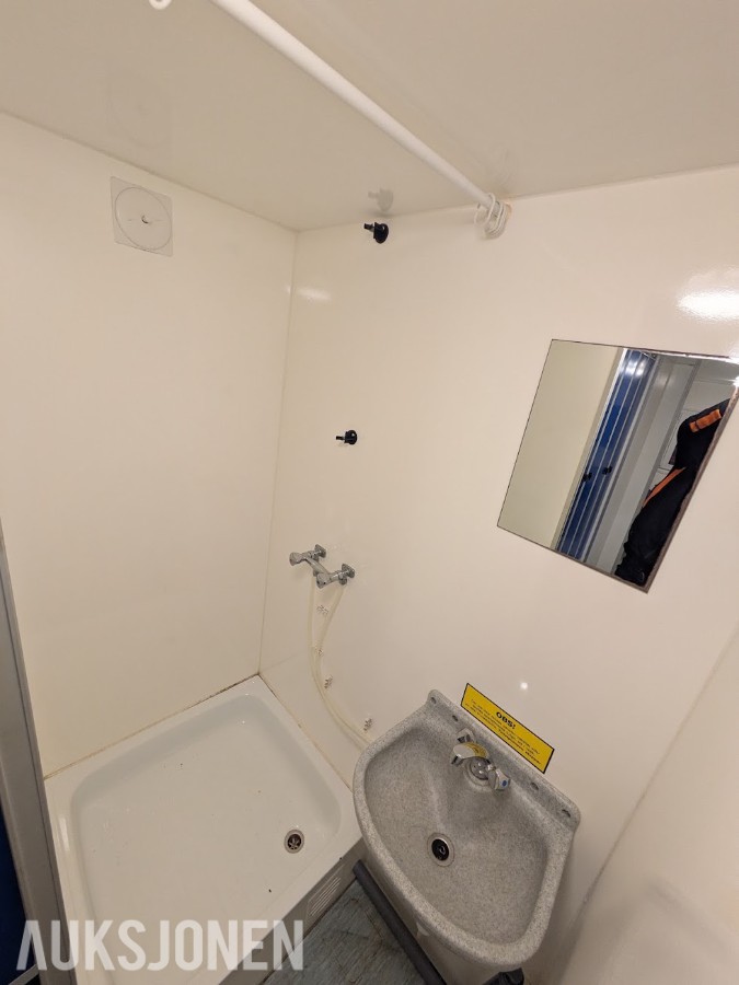 2019 Scanvogn 570 mannskapsvogn, pauserom, dusj, toalett og garderobe
