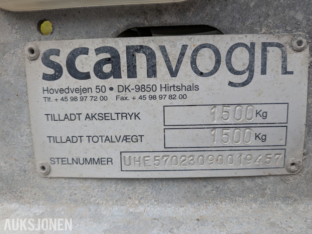 2019 Scanvogn 570 mannskapsvogn, pauserom, dusj, toalett og garderobe