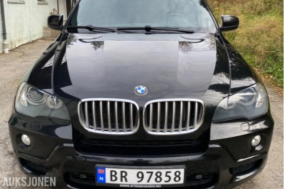 2008 BMW X5, 3.0SD 3.0 rep objekt 7 seter, EU OK til 10.2027, Automat, Cruisekontroll,Hengerfeste,Skinn,Sportsseter