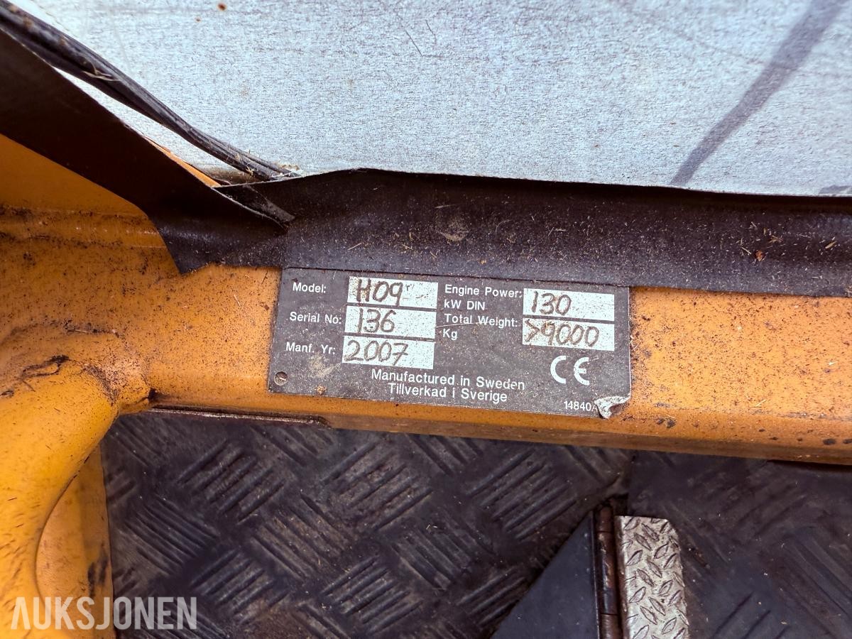 2007 Tigercat H09 Kantslått Skogsmaskin