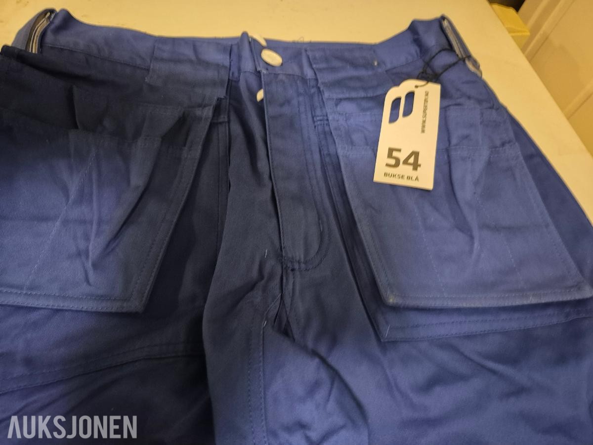 50 stk nye Arbeidsbukser str 56 - Blå og Grå