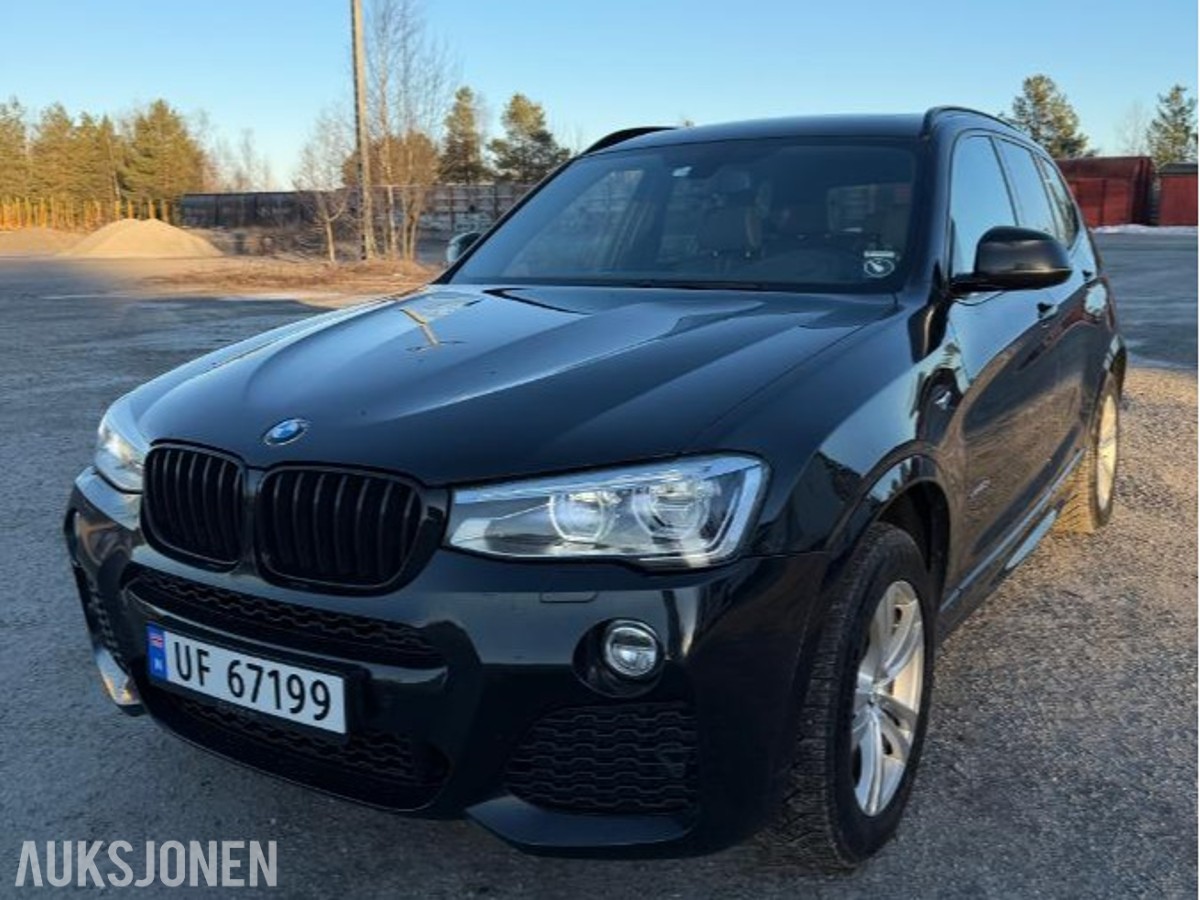 2014 BMW X3, xDrive20d M-sport facelift automat cruisekontroll ryggekamera , 157000km