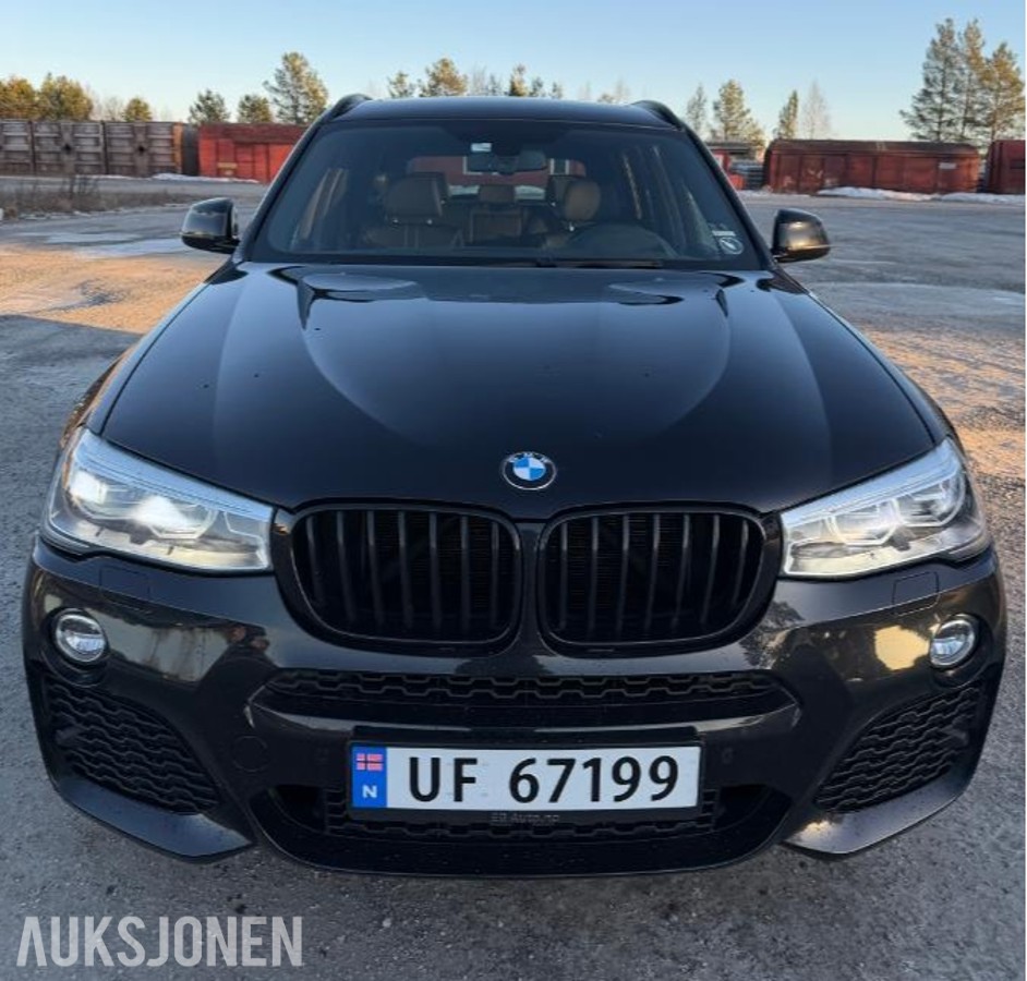 2014 BMW X3, xDrive20d M-sport facelift automat cruisekontroll ryggekamera , 157000km