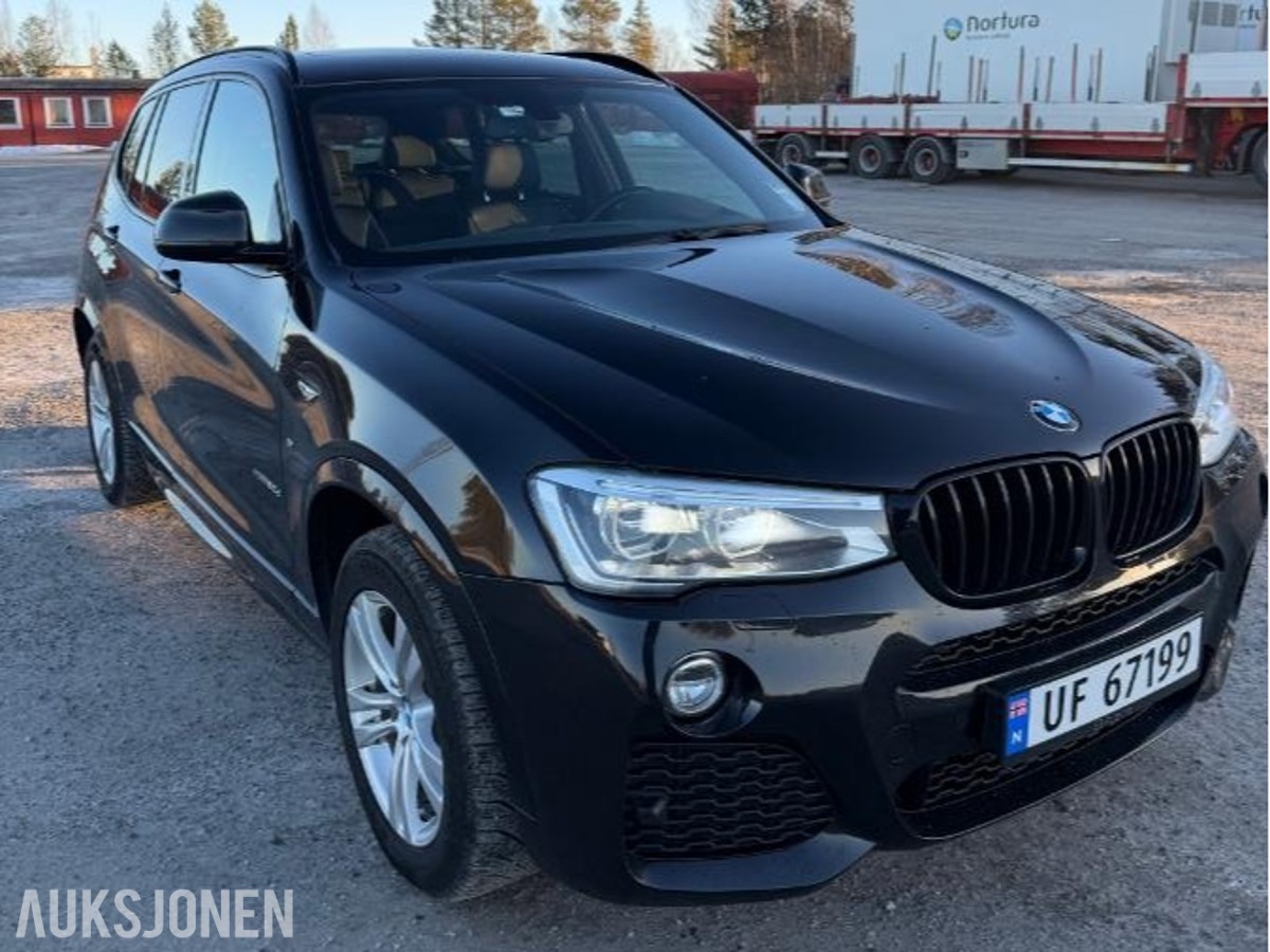 2014 BMW X3, xDrive20d M-sport facelift automat cruisekontroll ryggekamera , 157000km