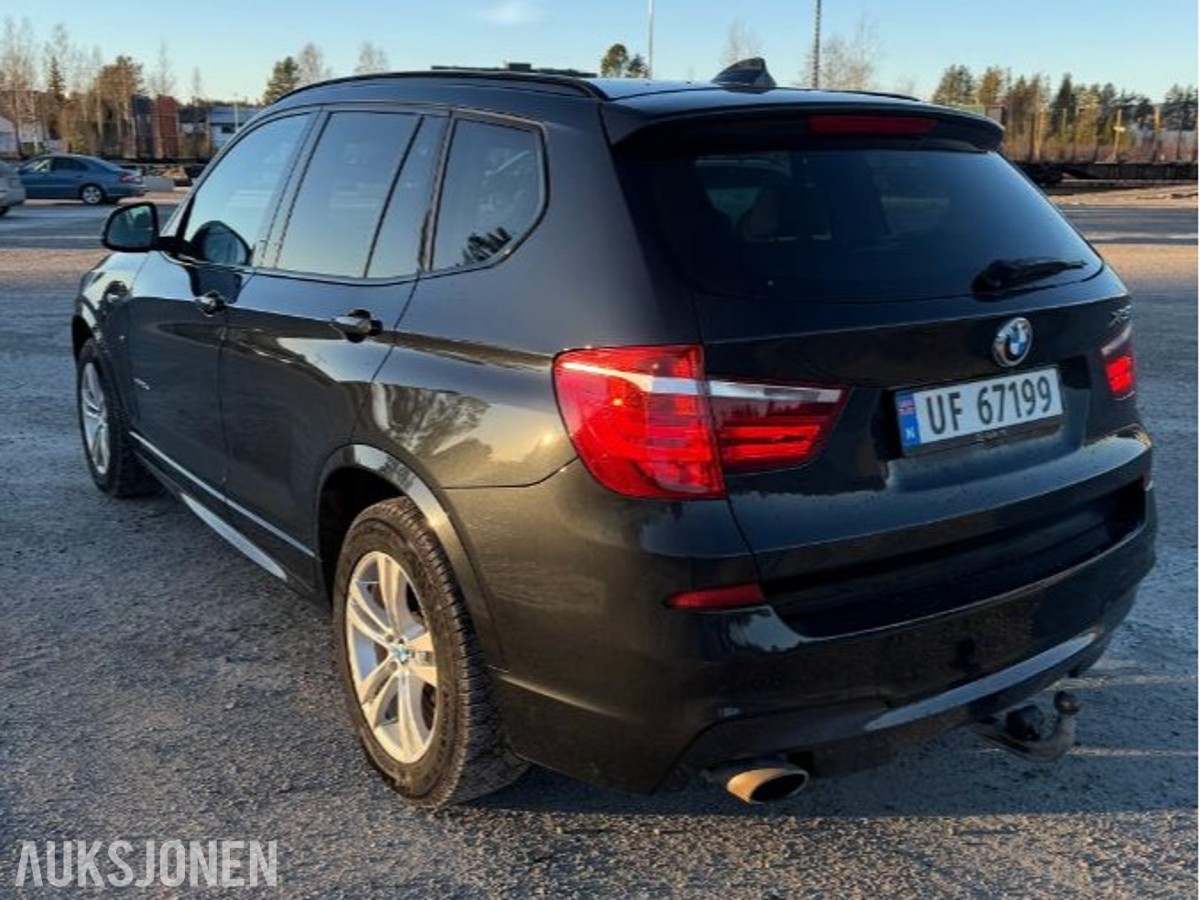 2014 BMW X3, xDrive20d M-sport facelift automat cruisekontroll ryggekamera , 157000km
