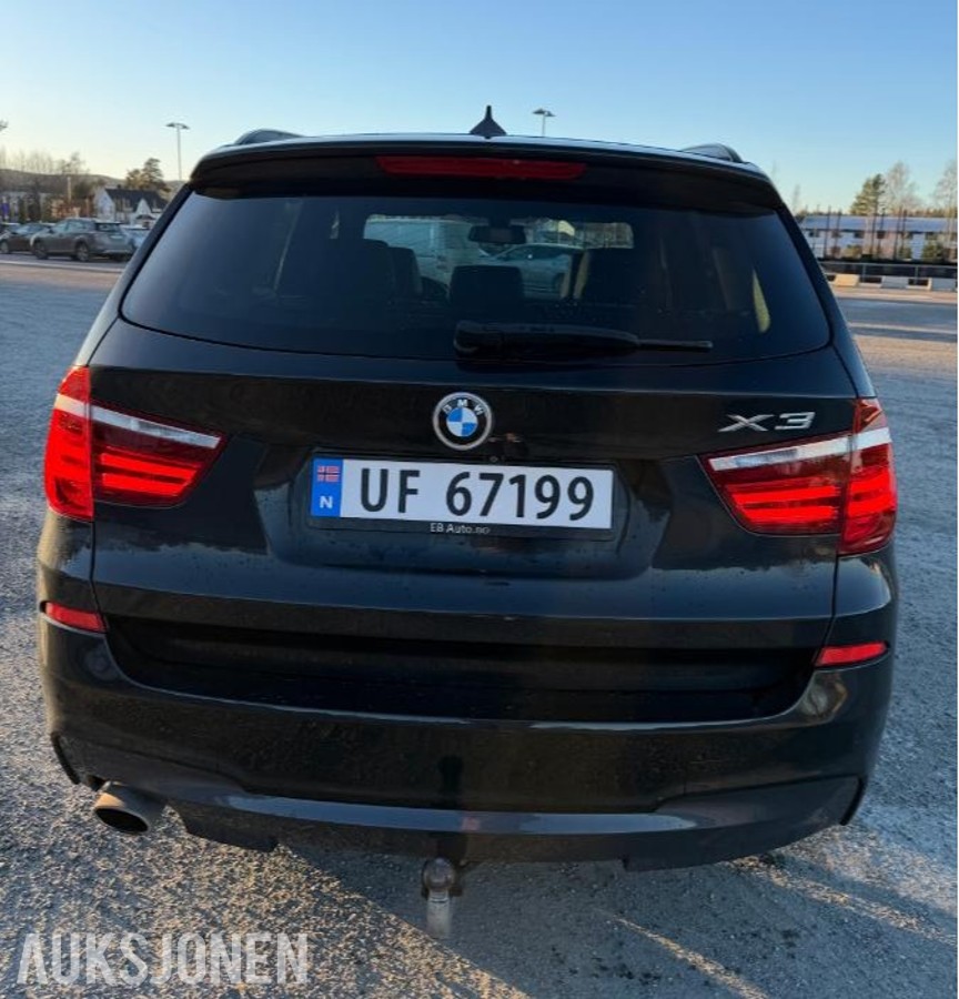 2014 BMW X3, xDrive20d M-sport facelift automat cruisekontroll ryggekamera , 157000km