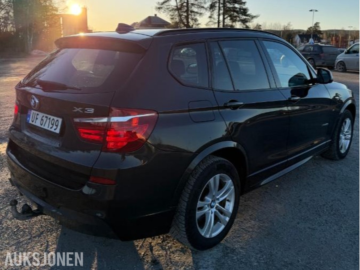 2014 BMW X3, xDrive20d M-sport facelift automat cruisekontroll ryggekamera , 157000km