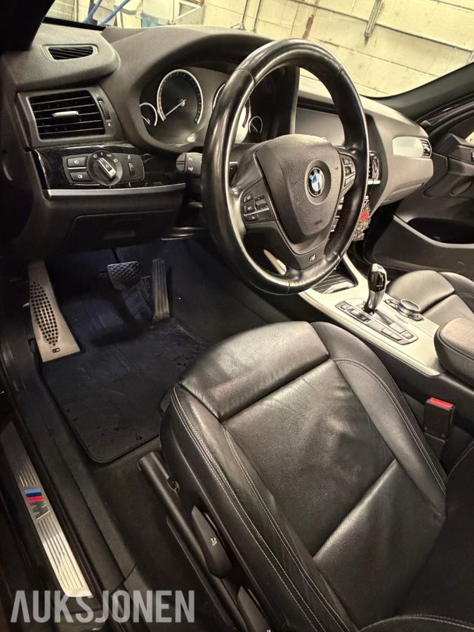 2014 BMW X3, xDrive20d M-sport facelift automat cruisekontroll ryggekamera , 157000km