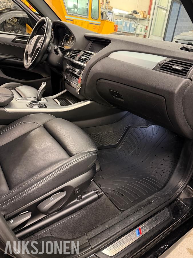 2014 BMW X3, xDrive20d M-sport facelift automat cruisekontroll ryggekamera , 157000km