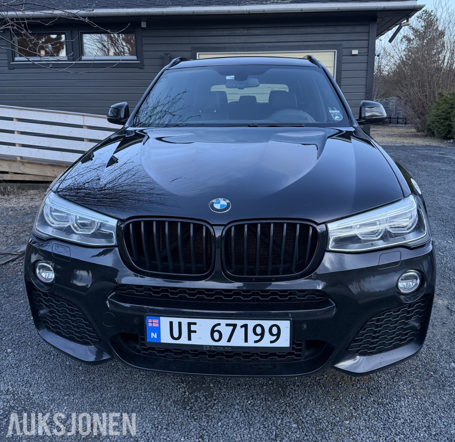 2014 BMW X3, xDrive20d M-sport facelift automat cruisekontroll ryggekamera , 157000km
