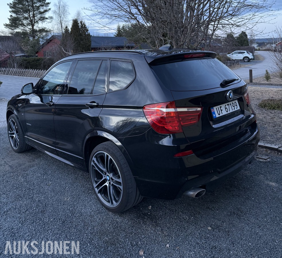 2014 BMW X3, xDrive20d M-sport facelift automat cruisekontroll ryggekamera , 157000km